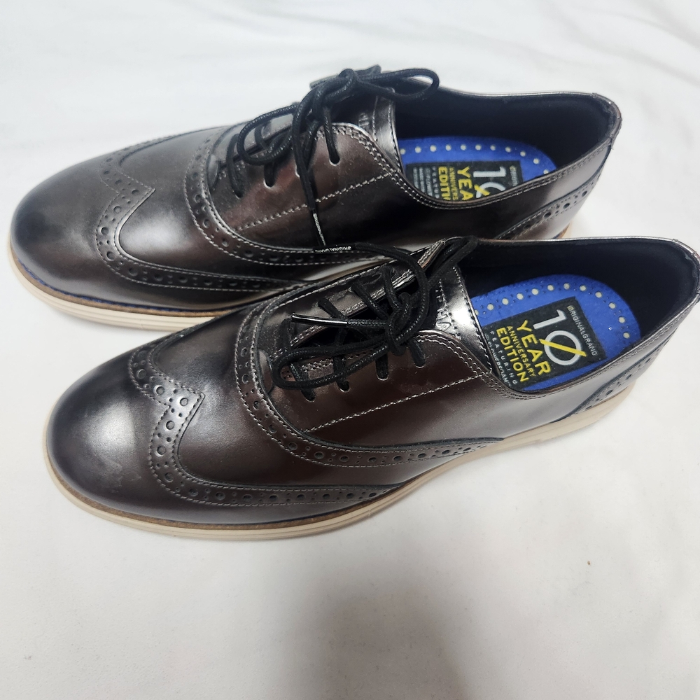 Women's Cole Haan Silver Oxford Shoes